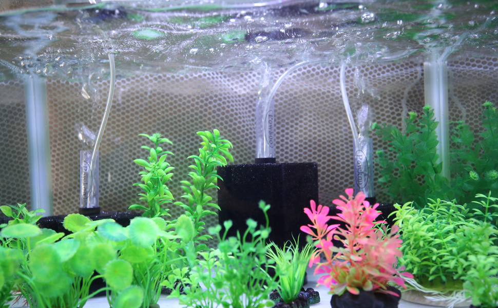 Powkoo sponge filter aquarium fish tank sponge filter