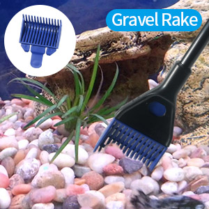 Aquarium Fish Tank Cleaning Kit Tools Algae Scrapers Set Gravel Cleaner Siphon Vacuum