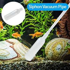 Gravel Vacuum for Aquarium Aquarium Siphon Aquarium Vacuum Fish Tank Cleaner Vacuum Aquarium Water 
