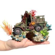 Fish tank decoration coral rockery shell coral truck wreckage fish and shrimp travel shelter 